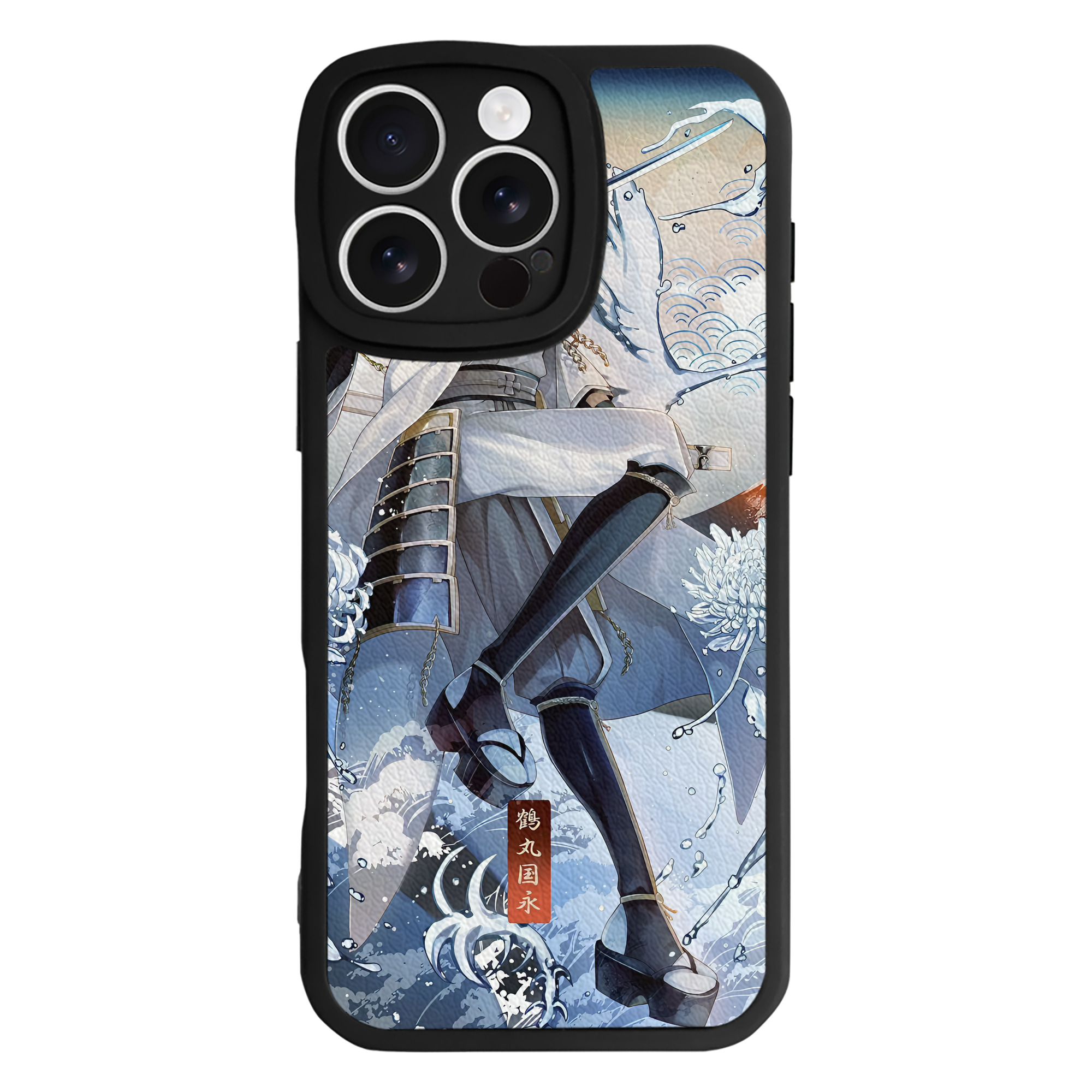 （画像用） 刀剣乱舞 Touken Ranbu 【iPhone 16シリーズ対応】シリコンスマホケース（レザー調） 材質：シリコン